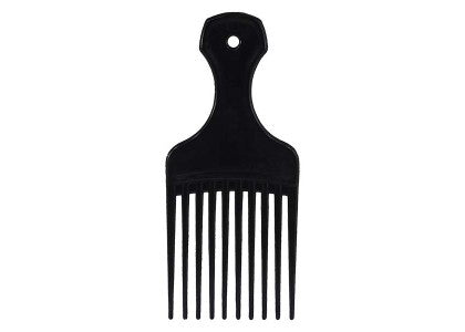DawnMist® Hair Pic - Mini - Wide - Black - 2.25"