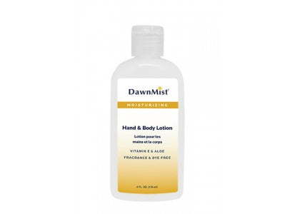 DawnMist® Fragrance and Dye Free Hand and Body Lotion