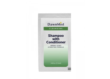 DawnMist® Shampoo and Conditioner - 0.25 oz - Single Use Packet