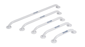 Powder Coated Grab Bar 24" - White - 24" - 1pc/box
