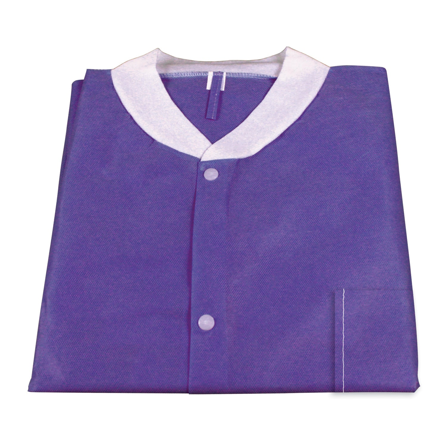 Labjacket with Pockets - Purple - X-Large - 3bags/10pcs/cs