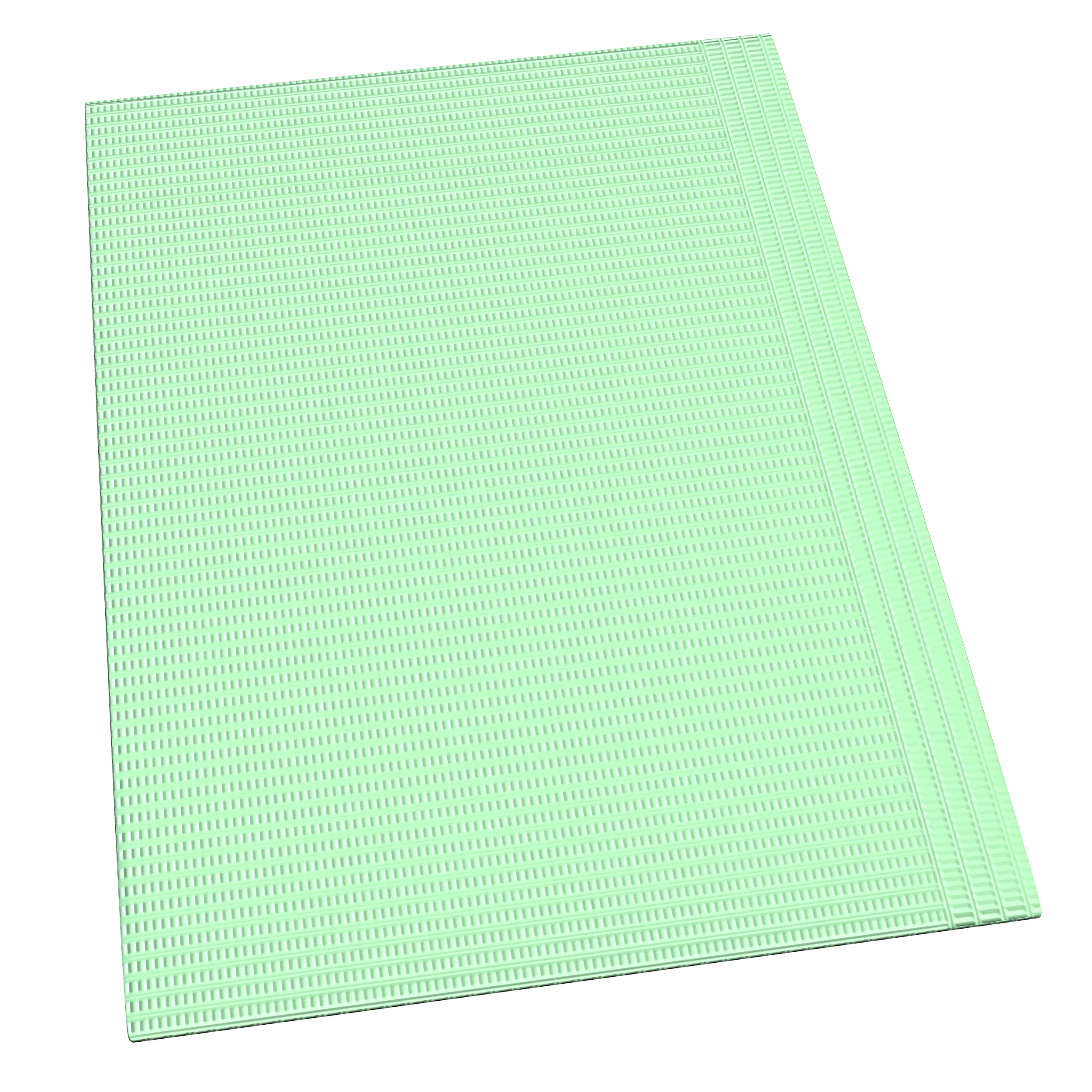 Dental Bibs - Mint Green - 17 3/4" x 12 7/8" - 500/cs