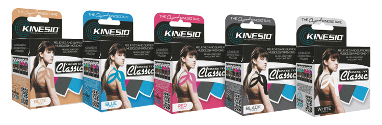 Kinesio® Tex Classic Kinesiology Tape - 2" x 4.4 yds - Blue - 1 Roll