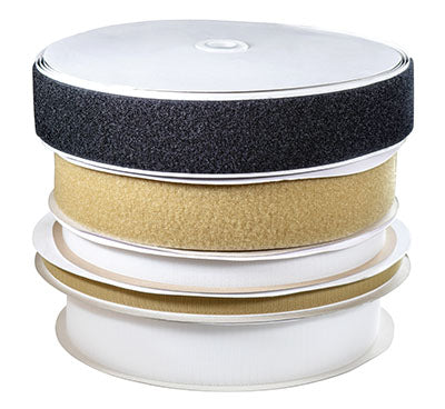 Velcro 1" hook - 10 yard - black