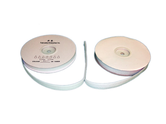 Adhesive Back Hook and Loop Fastener - 1-1/2" self-adhesive hook material - 10 yard - black