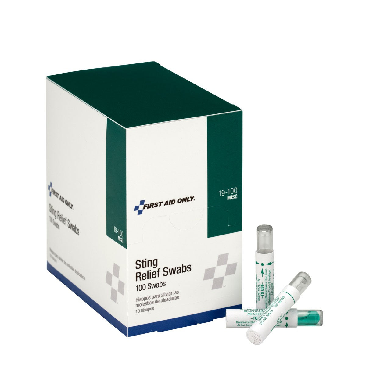 Sting Relief Swabs, 100/box