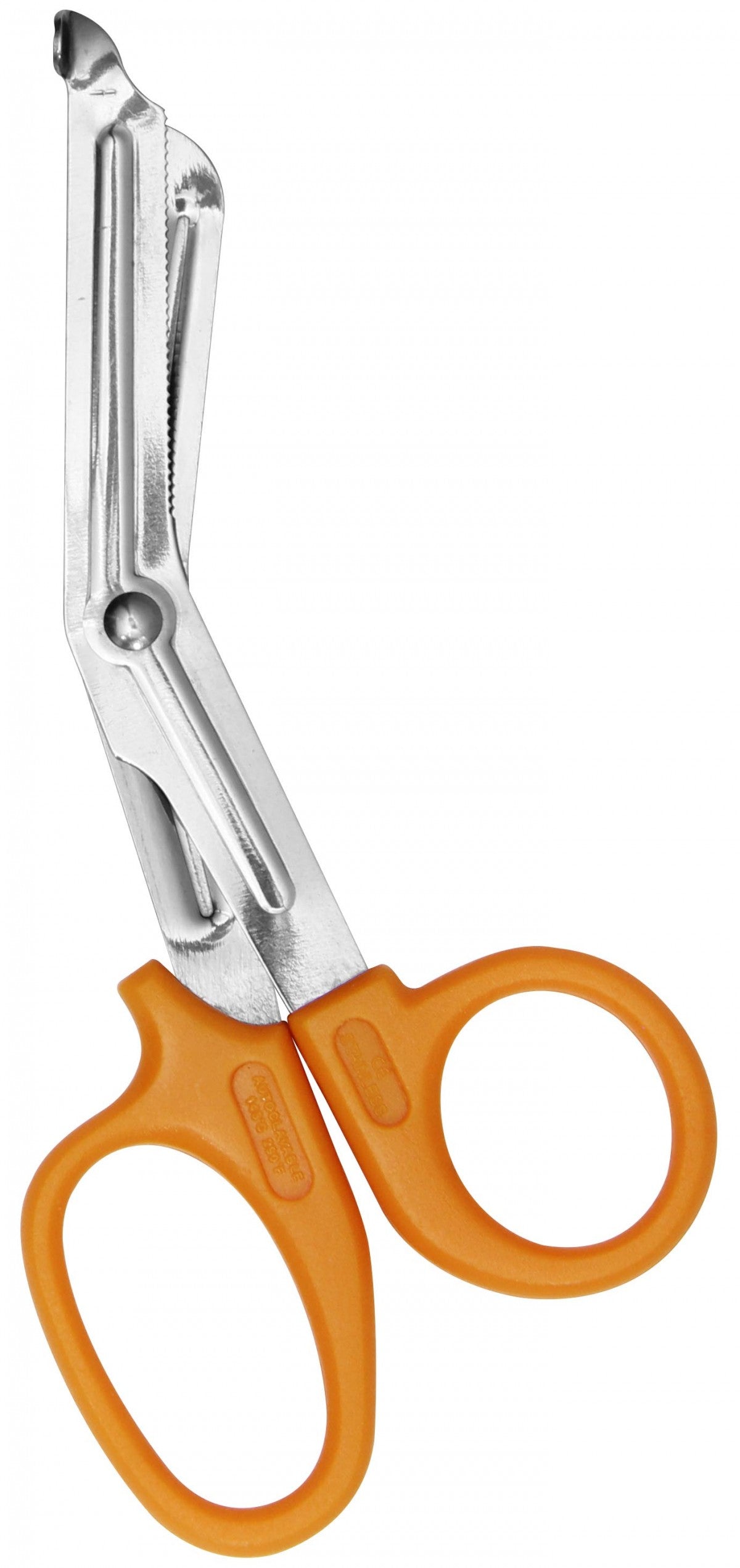 5.75" Stainless Steel Bandage Shears Orange Handle