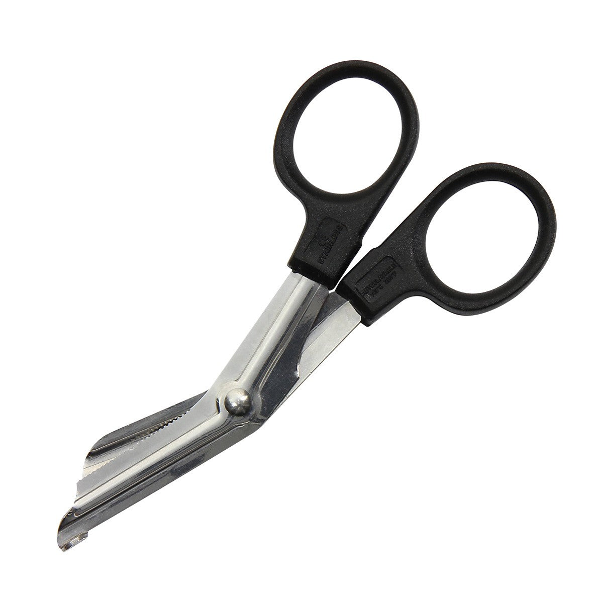 4.75" Stainless Steel Bandage Shears Black Handle