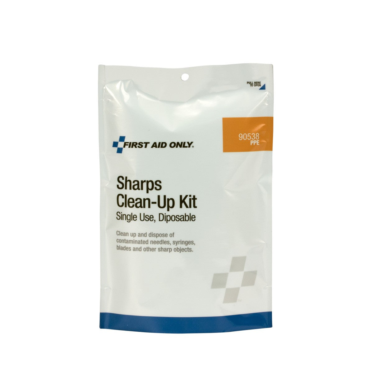 Sharps Clean Up Kit, Single Use Pack