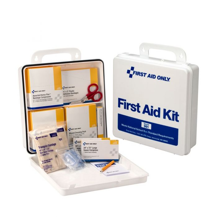 Custom National School Bus Kit, Plastic Case