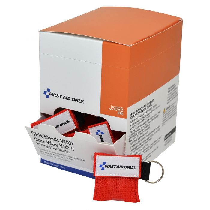 CPR Mask Keychain, 30/box