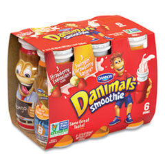 Danimals Smoothies, Assorted Flavors, 3.1 oz Bottle, 6/Box, 6 Boxes/Carton, Ships in 1-3 Business Days Danimals Smoothies, Assorted Flavors, 3.1 oz Bottle, 6/Box, 6 Boxes/Carton, Ships in 1-3 Business Days
