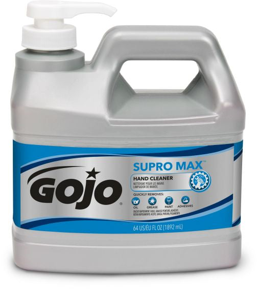 GOJO® SUPRO MAX™ Hand Cleaner - .5 Gallon with Pump Disp
