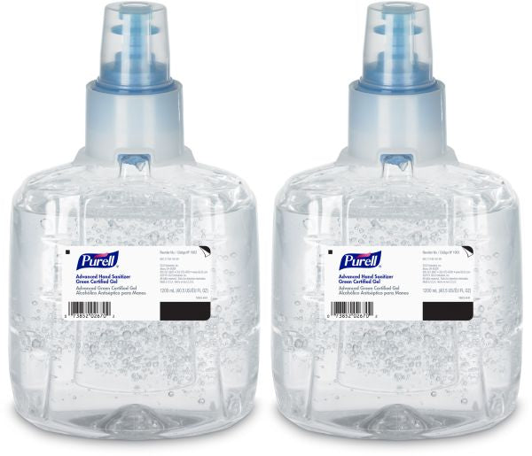 PURELL® Advanced Green Certified Instant Hand Sanitizer - 1200 mL - LTX-12™