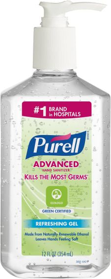 PURELL® Advanced Green Certified Instant Hand Sanitizer - 12 fl oz Pump Bottle†