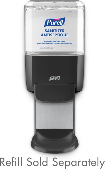 PURELL® ES4 Push-Style Hand Sanitizer Dispenser - Graphite