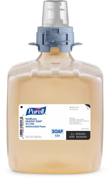 PURELL® Healthcare HEALTHY SOAP® 2.0% CHG Antimicrobial Foam - CS4