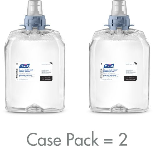 PURELL® Education HEALTHY SOAP® Fragrance Free Foam - 2000 mL Refill - FMX-20™