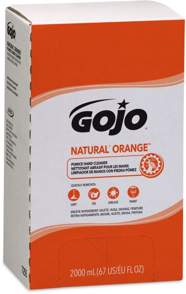 GOJO® NATURAL ORANGE™ Pumice Hand Cleaner - 2000 mL - PRO™ 2000