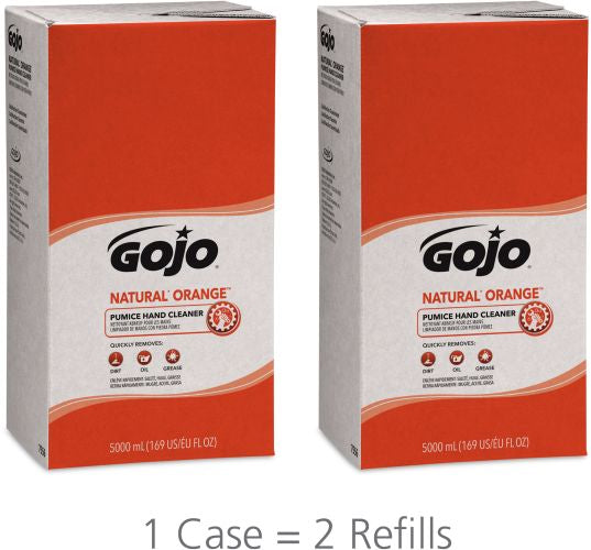 GOJO® NATURAL ORANGE™ Pumice Hand Cleaner - 5000 mL - PRO™ 5000