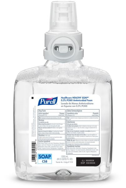 PURELL® Healthcare HEALTHY SOAP® 0.5% PCMX Antimicrobial Foam - CS8