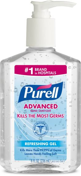 PURELL® Advanced Instant Hand Sanitizer - 8 fl oz Pump Bottle