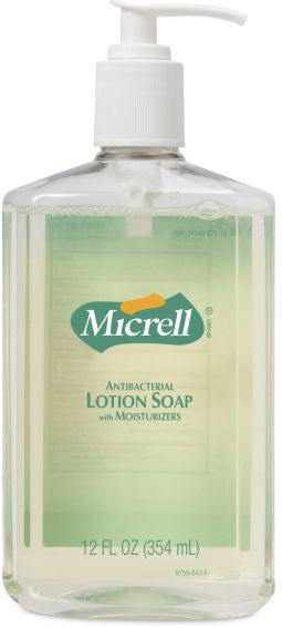 MICRELL® Antibacterial Lotion Soap - 355 mL Pump Bottle