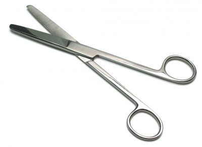 Scissor Operating Straight Blunt/Blunt 6-1/2" Grafco
