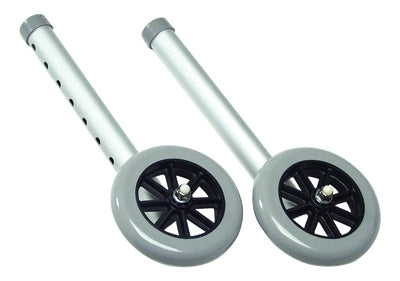 Lumex 5" Fixed Walker Wheels