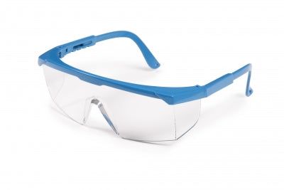 Safety Glasses, Sideshields-Blue Grafco, 12 Ea/Bx