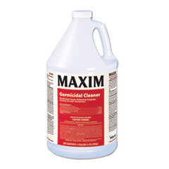 Germicidal Cleaner, Lemon Scent, 1 gal Bottle, 4/Carton