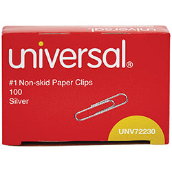 Paper Cips - #1 Non Skid - Qty. 100 Per Box 10 Boxes Per Pack 1000 / PK