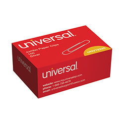 Paper Cips -Jumbo Smooth - Qty. 100 Per Box 10 Boxes Per Pack 1000 / PK