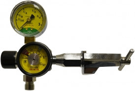 Oxygen Regulator (1/16 to 1 LPM) CGA-870 yoke without gauge (Low Flow)