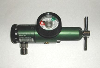 Click Regulator (1/2 to 15 LPM) CGA-870 yoke with DISS outlet