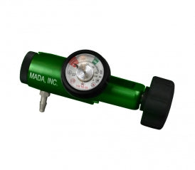 Oxygen Regulator (1/64 to 4 LPM) CGA-870 yoke with barb (Low Flow)