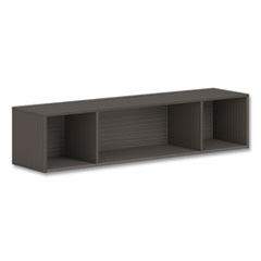 Mod Wall Storage, 60w x 14d x 39.75h, Slate Teak