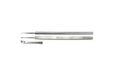 Ellis Foreign Body Spud - 4-1/2" (114mm) - 1.3mm Blade - Curved