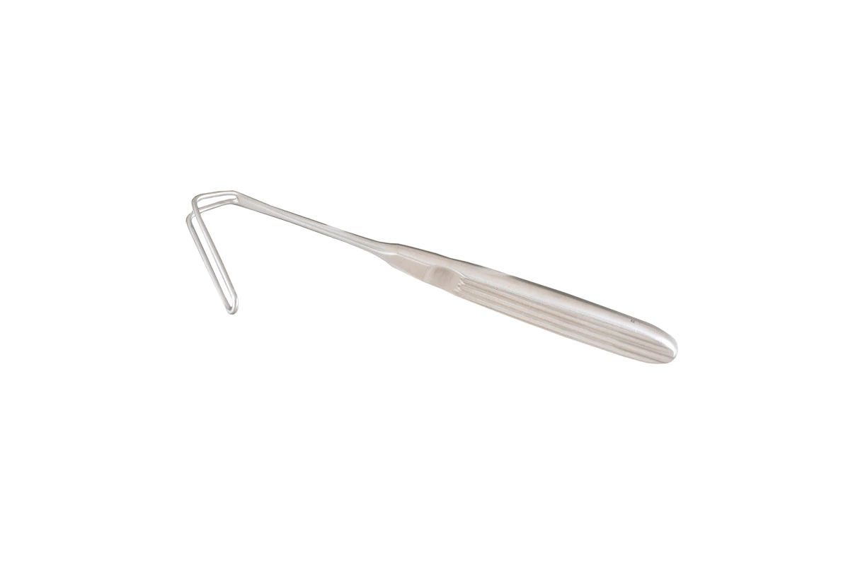 Aufricht Nasal Retractor 6-3/4" - Fenestrated Blade - 1-7/8" Long
