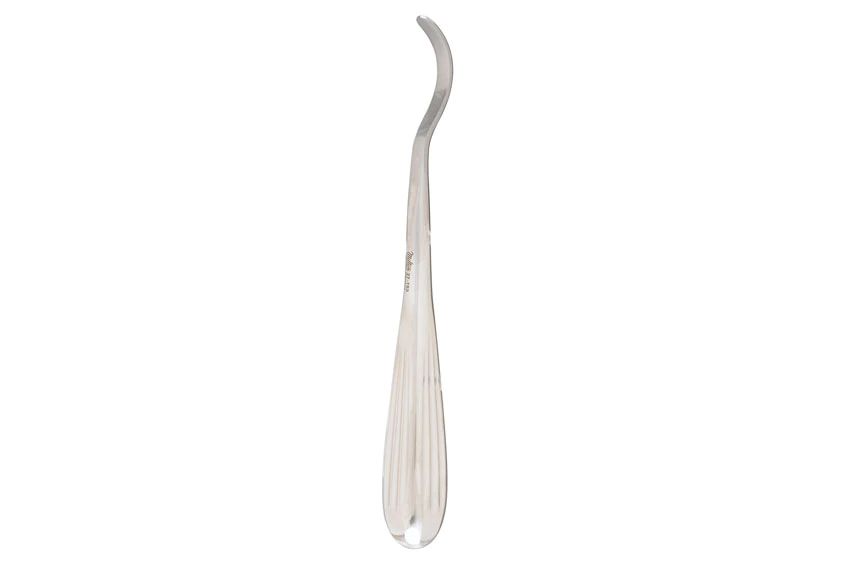 Crego Periosteal Elevator 7-3/4" - Fully Curved Blade - 7mm Wide