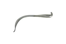 Aufranc Cobra Retractor 10-1/4" - 1-1/4" Wide - Blunt Tip - Serrated