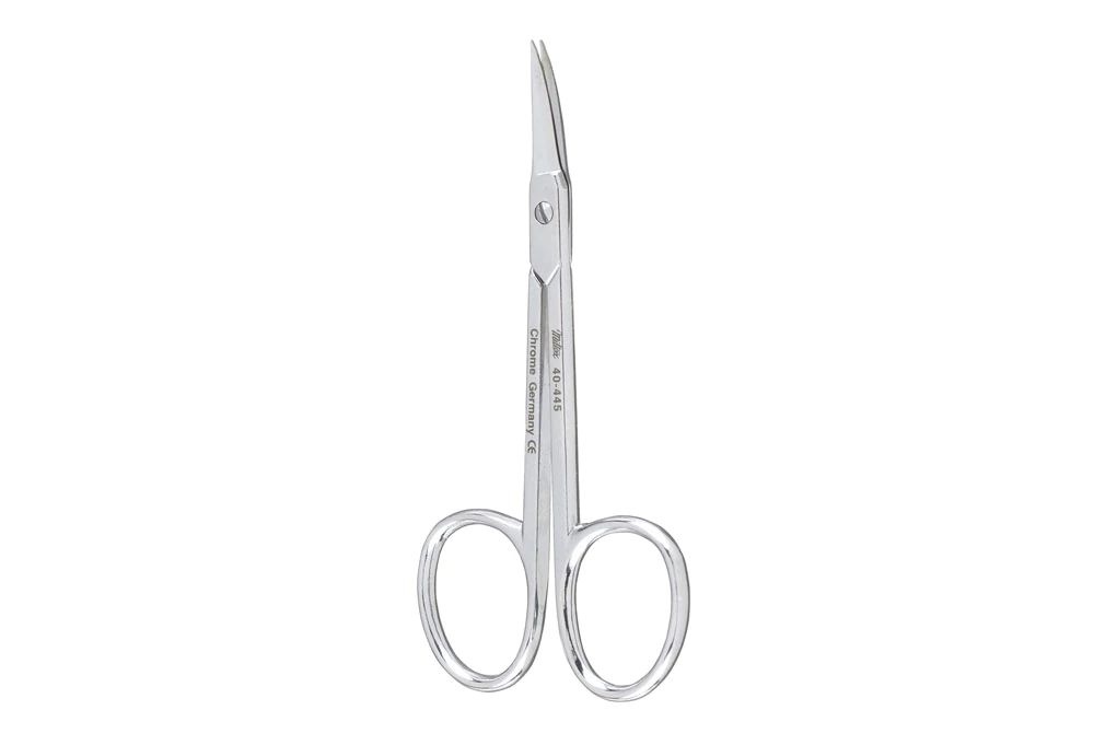 Cuticle Scissors - 3-5/8" (92mm) - Curved Blades - Stainless Steel