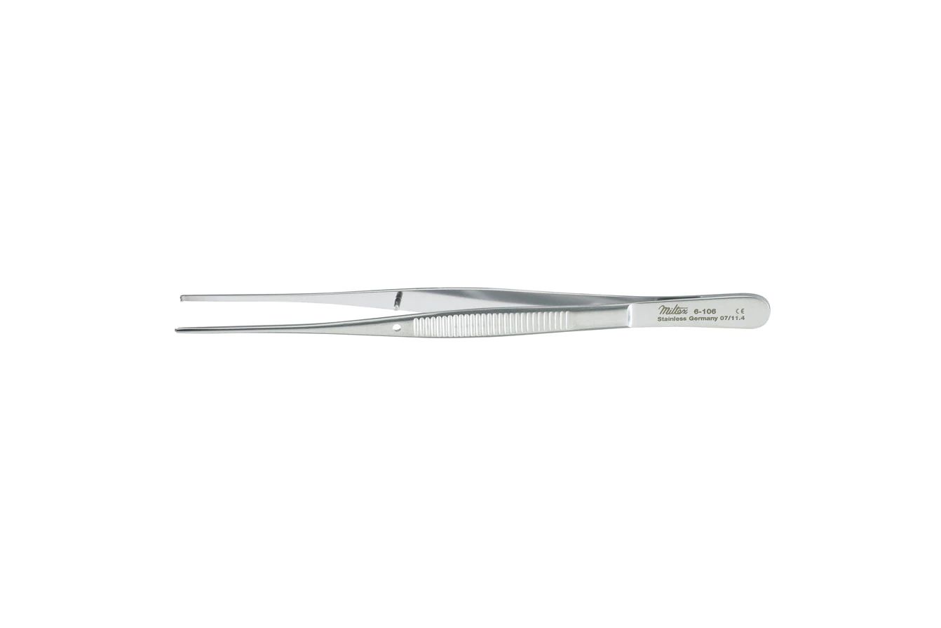 Semken Tissue Forceps - 5" (127mm) - 1 X 2 Teeth