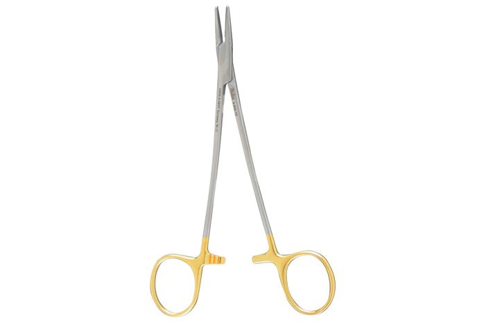 Crile-Wood Needle Holder - 6" (152mm) - Serrated Jaws