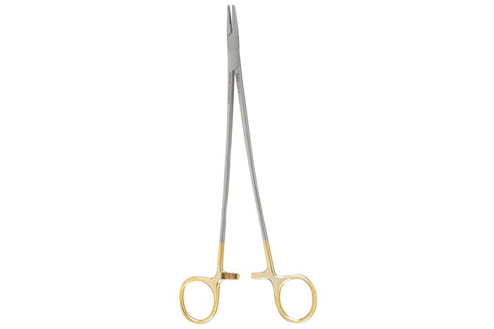 Crile-Wood Needle Holder - 9" (231mm) - Straight - Serrated Jaws