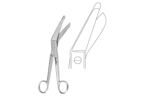 MeisterHand Esmarch Bandage and Cast Shears 7-3/4" (200mm) - Heavy Duty