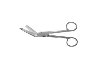 Darling Eccentric Bandage Scissors - 6-1/4" (160mm) - One Serrated Blade