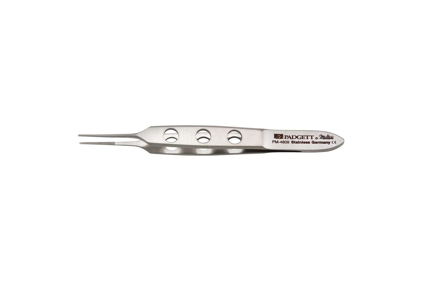 Bishop-Harmon Iris Dressing Forceps 3-3/8" (85mm) - Serrated - 0.6mm Jaw