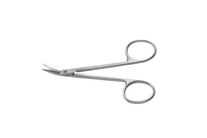 Converse Scissors - 4-1/8" (106mm) - Angled - Saber Back Blades