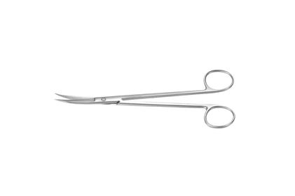 Davis Rhytidectomy Scissors - 6-3/4" (171mm) - Curved
